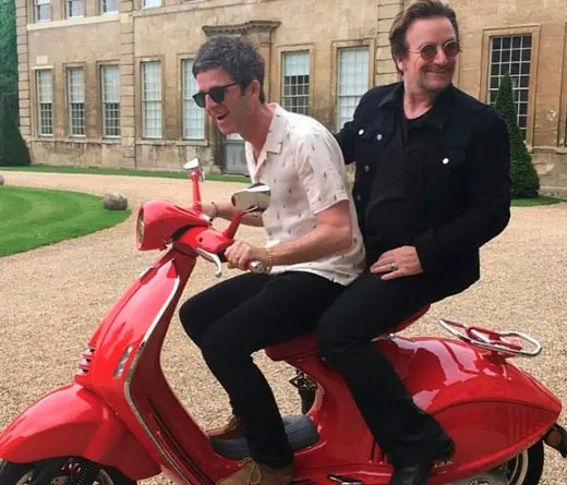 Bono, Madonna, Damon Albarn y ms celebridades festejaron el cumpleaos de Noel Gallagher.
